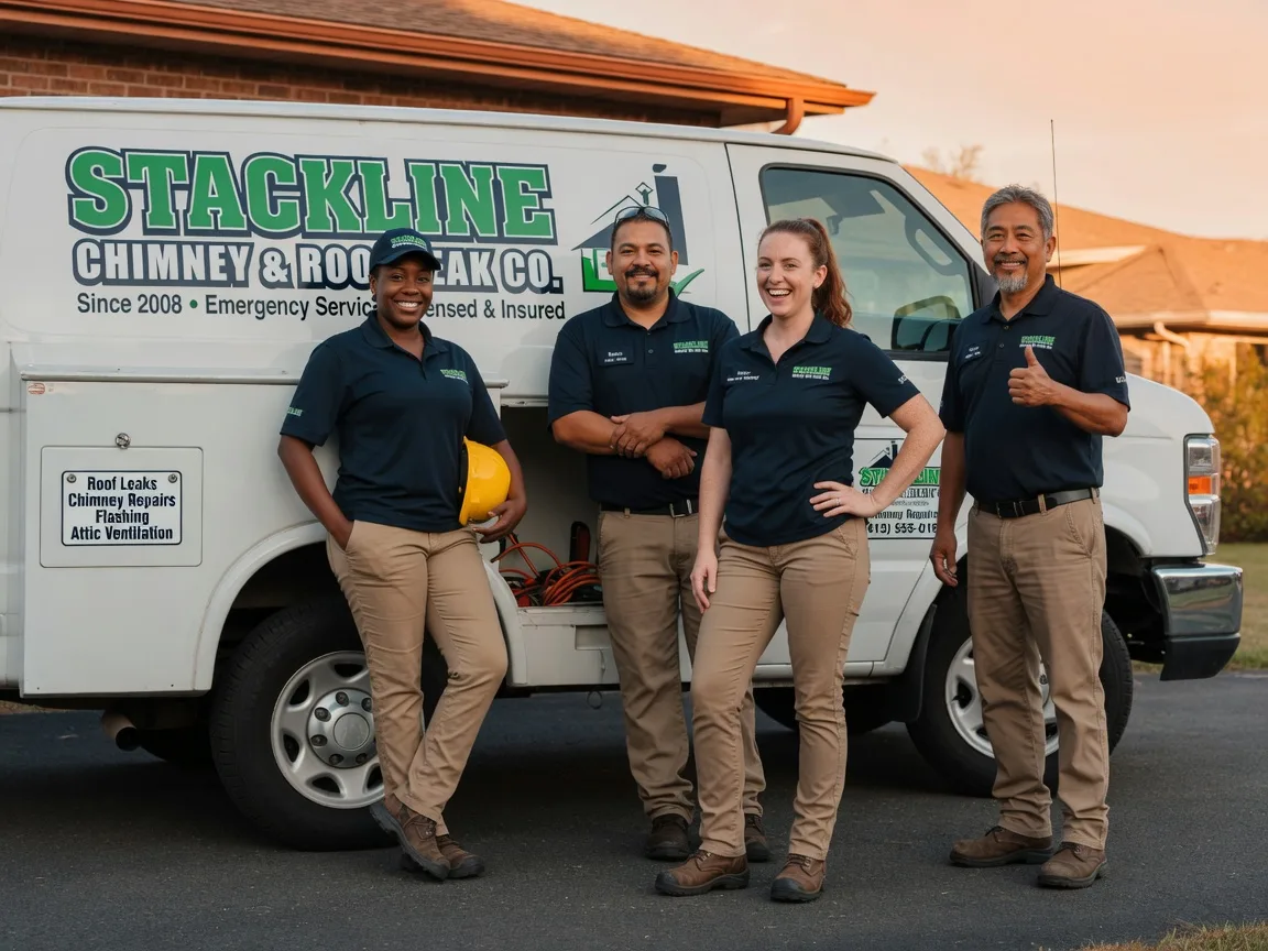 Chimney flashing repair company in Ashland, IL